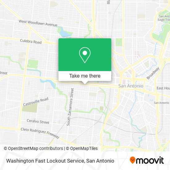 Mapa de Washington Fast Lockout Service