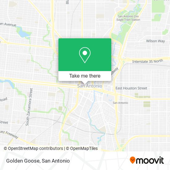 Mapa de Golden Goose