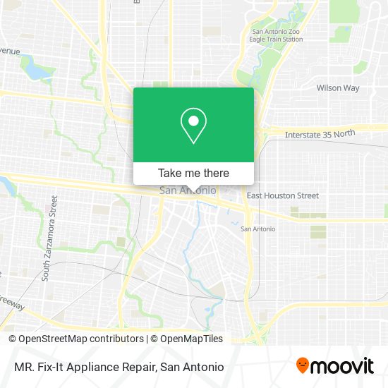 MR. Fix-It Appliance Repair map