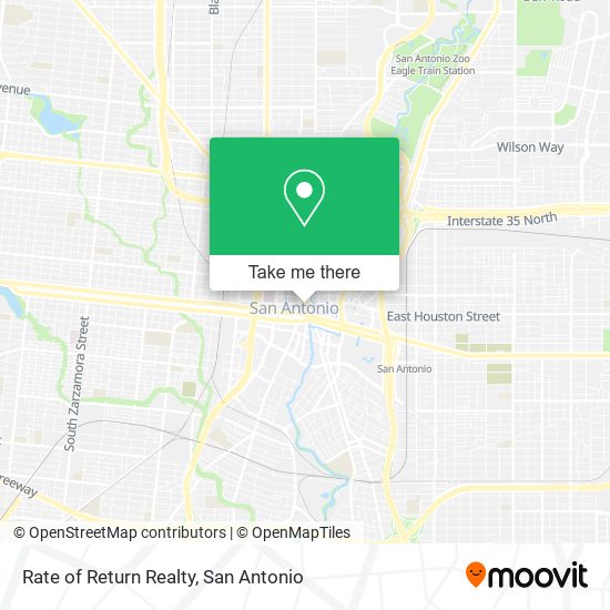 Rate of Return Realty map