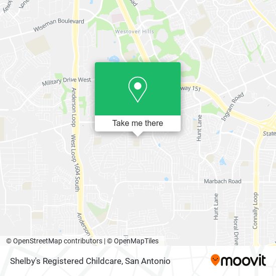 Mapa de Shelby's Registered Childcare