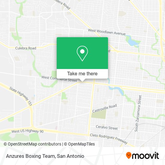 Mapa de Anzures Boxing Team