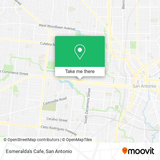 Esmeralda's Cafe map