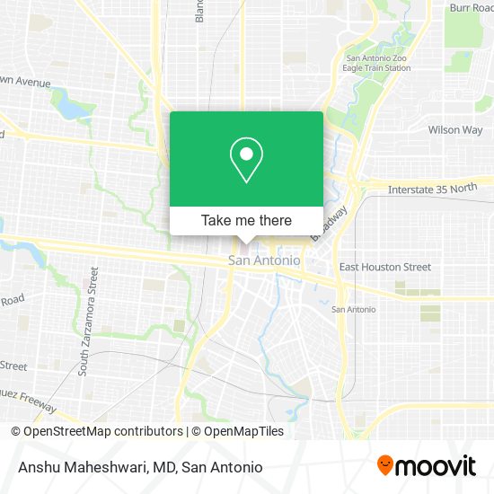 Anshu Maheshwari, MD map