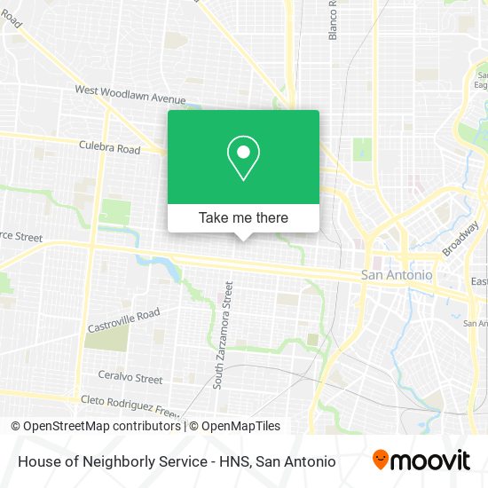 Mapa de House of Neighborly Service - HNS