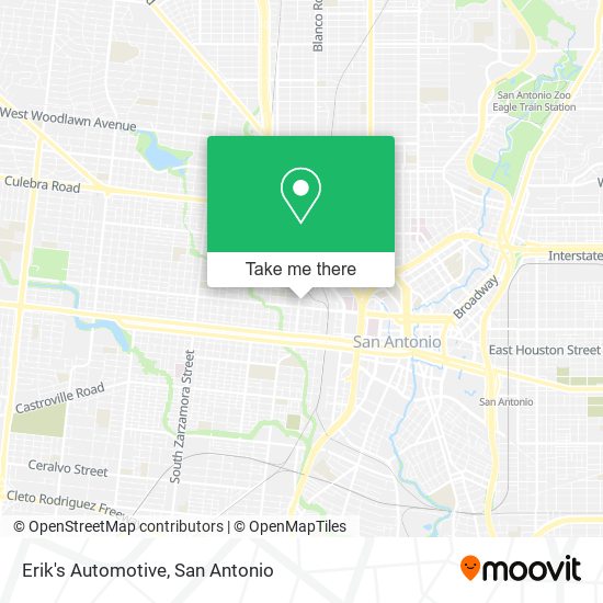 Erik's Automotive map
