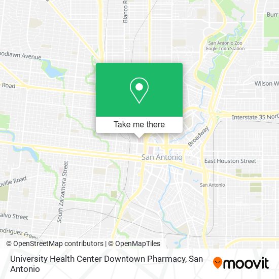 University Health Center Downtown Pharmacy map