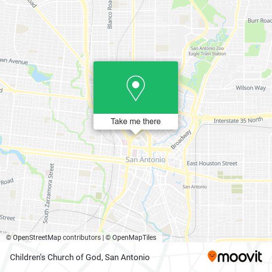 Mapa de Children's Church of God