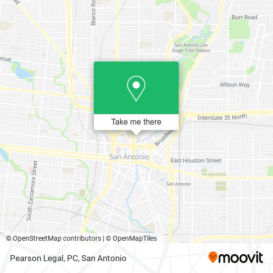 Pearson Legal, PC map