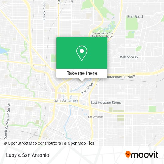 Luby's map