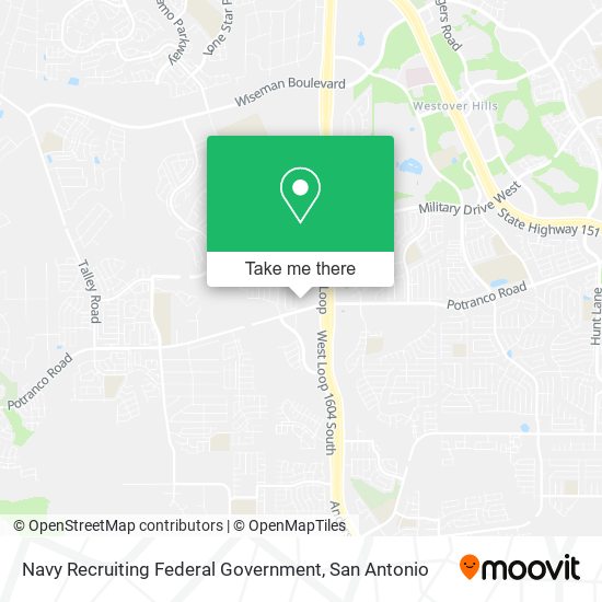 Navy Recruiting Federal Government map