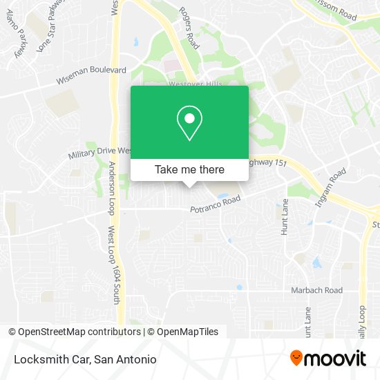 Mapa de Locksmith Car