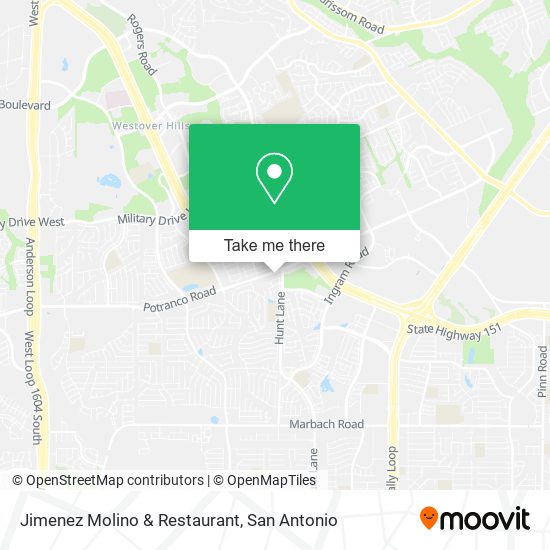 Jimenez Molino & Restaurant map