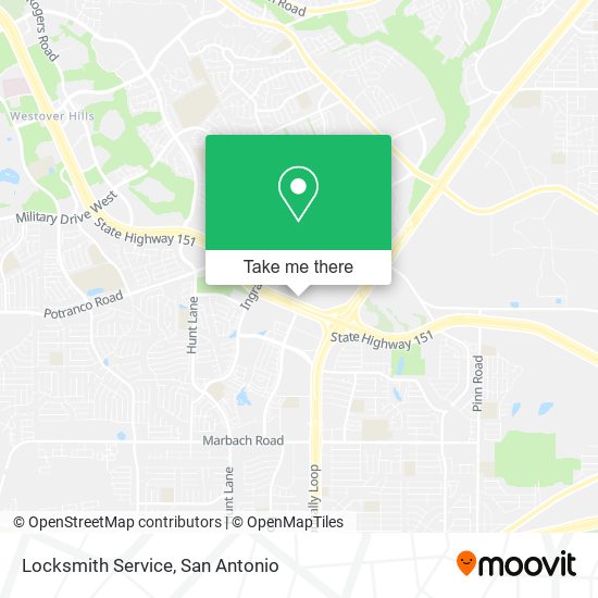 Locksmith Service map