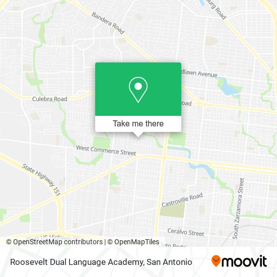 Mapa de Roosevelt Dual Language Academy