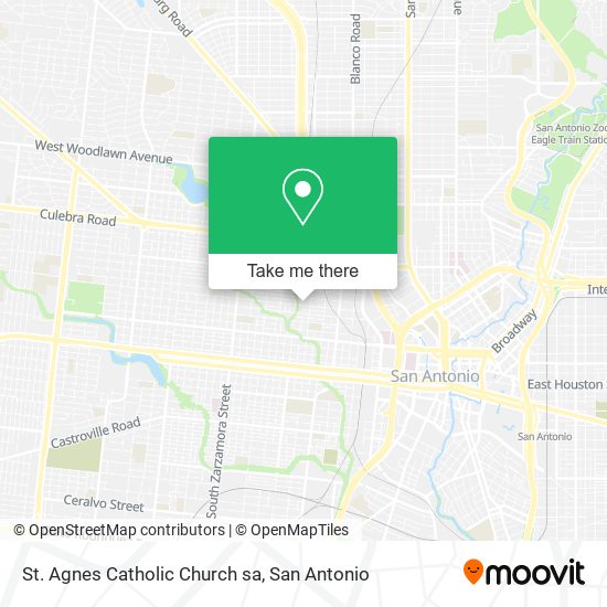 St. Agnes Catholic Church sa map