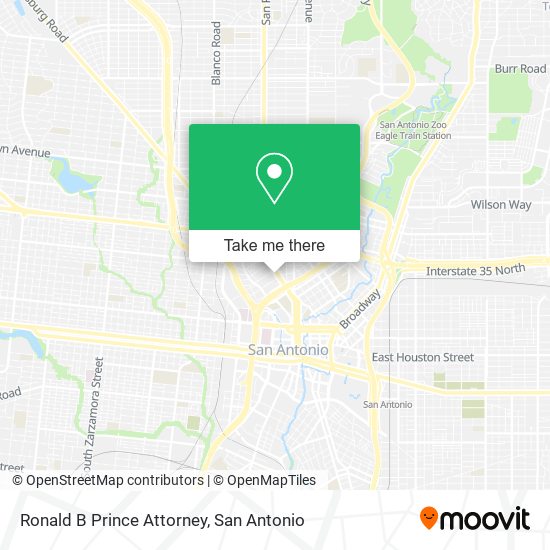 Mapa de Ronald B Prince Attorney