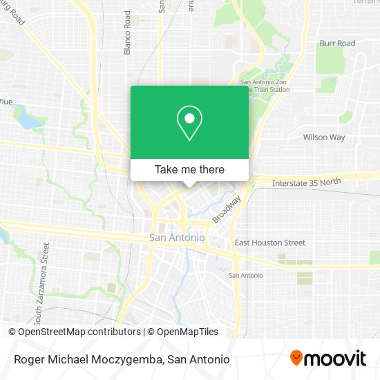 Mapa de Roger Michael Moczygemba