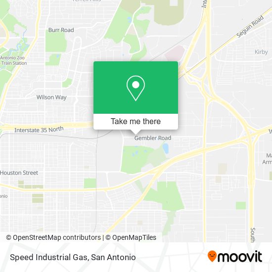 Speed Industrial Gas map