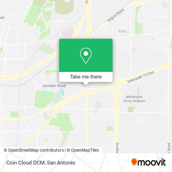 Coin Cloud DCM map