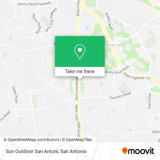 Sun Outdoor San Antoni map