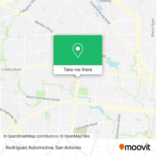 Rodriguez Automotive map