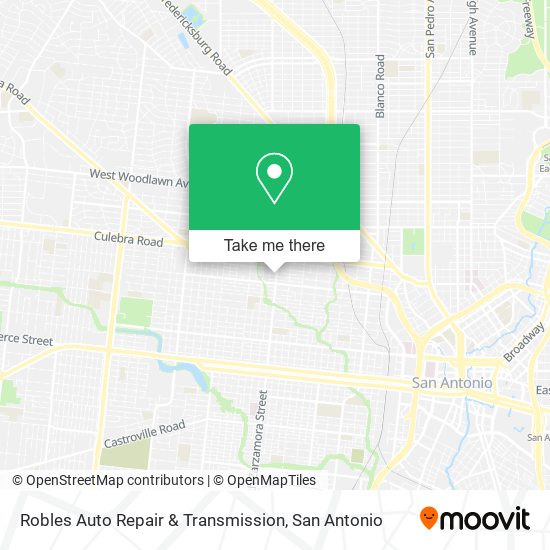 Robles Auto Repair & Transmission map