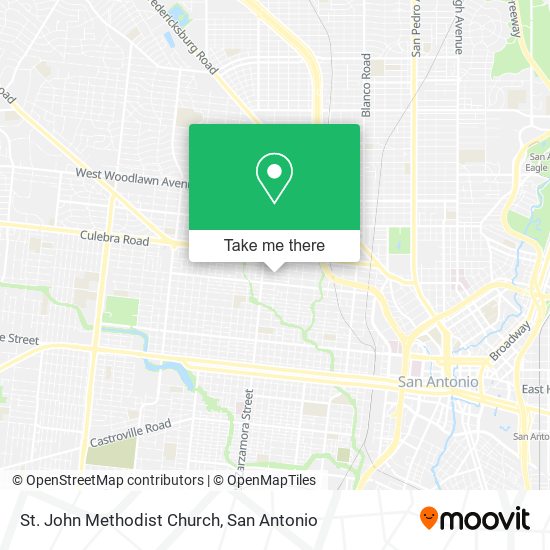 Mapa de St. John Methodist Church