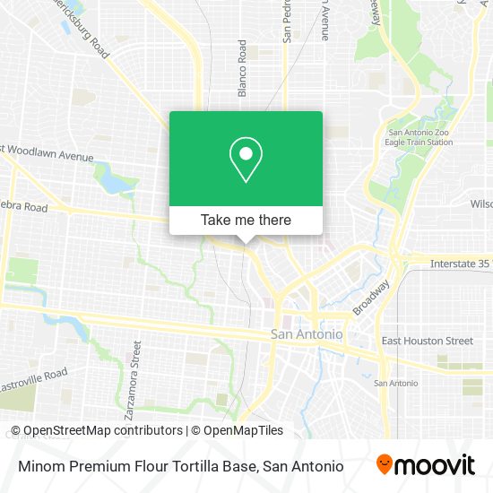 Minom Premium Flour Tortilla Base map