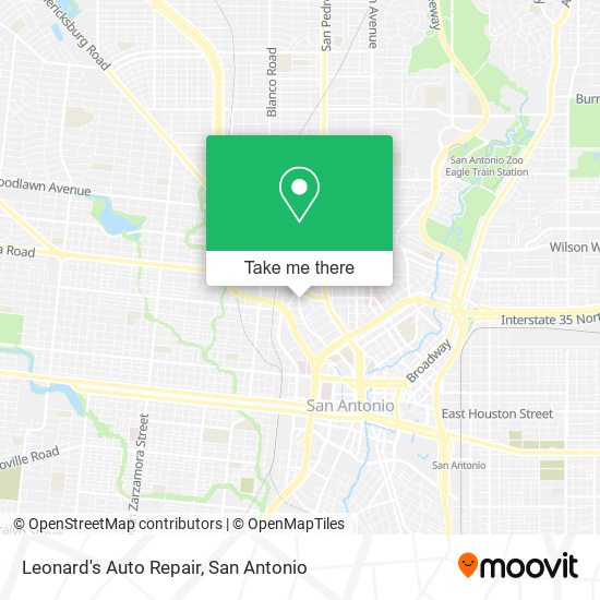 Mapa de Leonard's Auto Repair