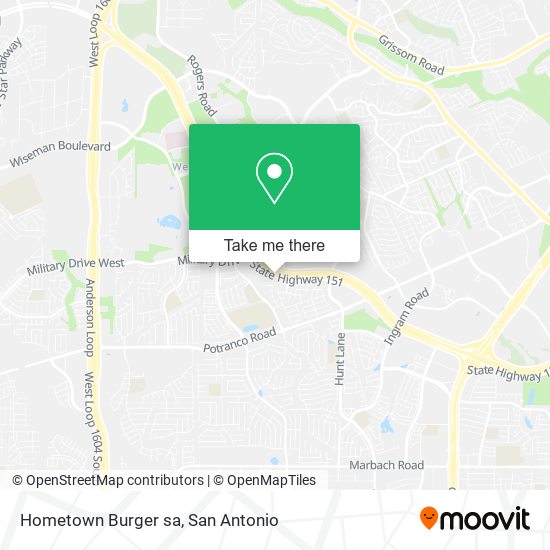 Hometown Burger sa map