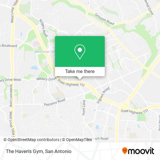 Mapa de The Haven's Gym