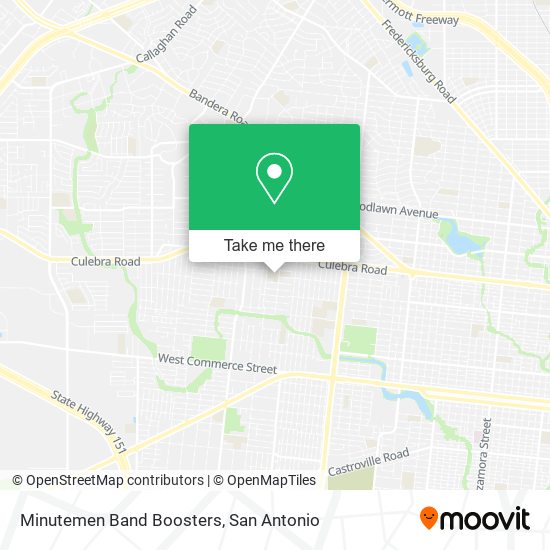 Mapa de Minutemen Band Boosters