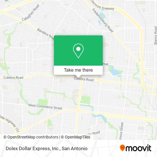 Dolex Dollar Express, Inc. map