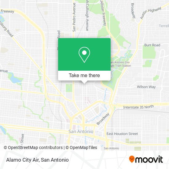Alamo City Air map