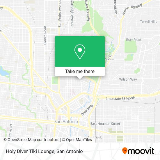 Mapa de Holy Diver Tiki Lounge