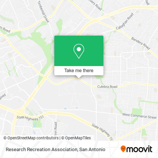 Research Recreation Association map