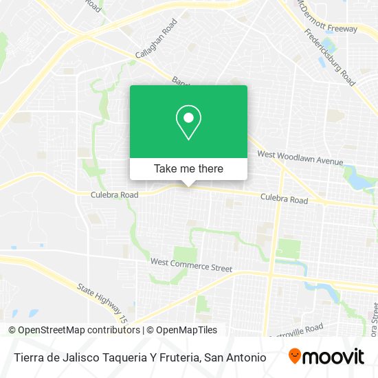 Tierra de Jalisco Taqueria Y Fruteria map