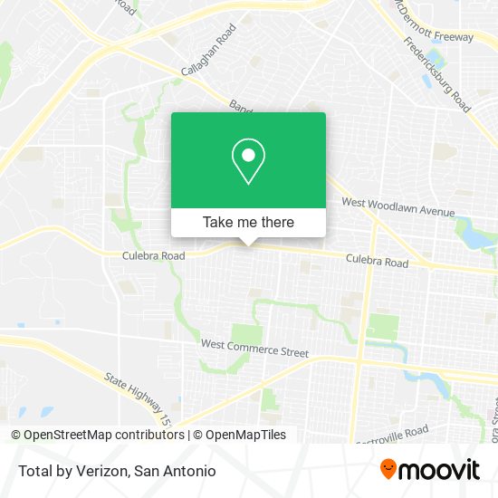 Total by Verizon map