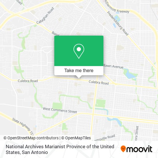 Mapa de National Archives Marianist Province of the United States