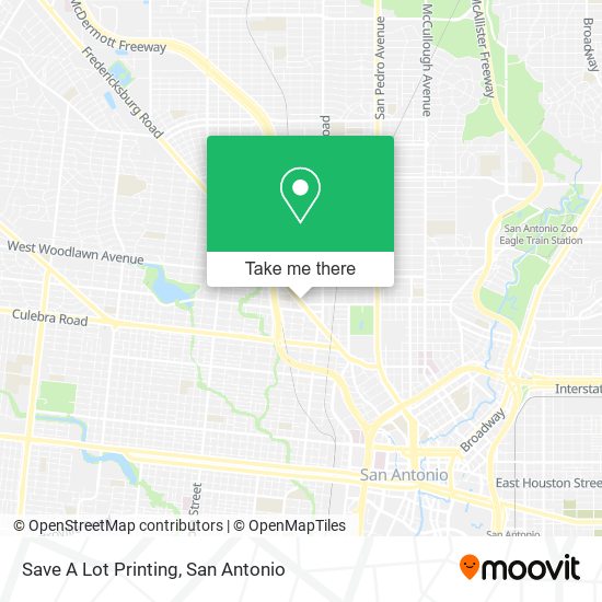 Save A Lot Printing map