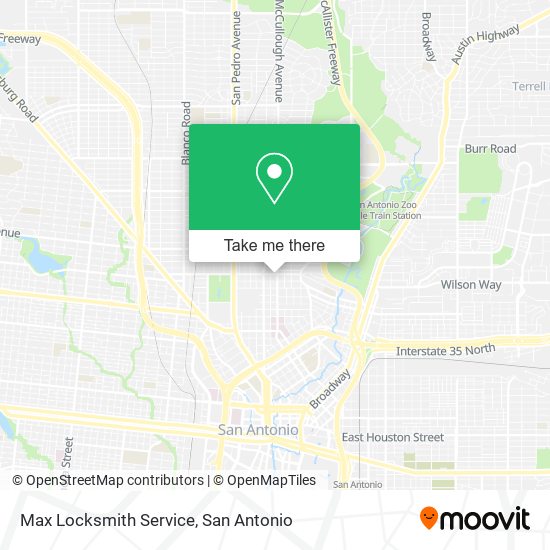 Max Locksmith Service map