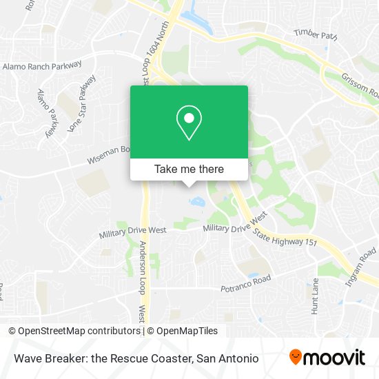Mapa de Wave Breaker: the Rescue Coaster