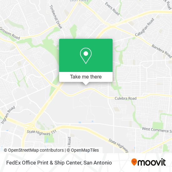 FedEx Office Print & Ship Center map