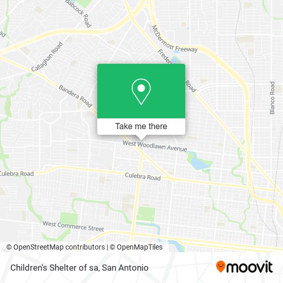Children's Shelter of sa map