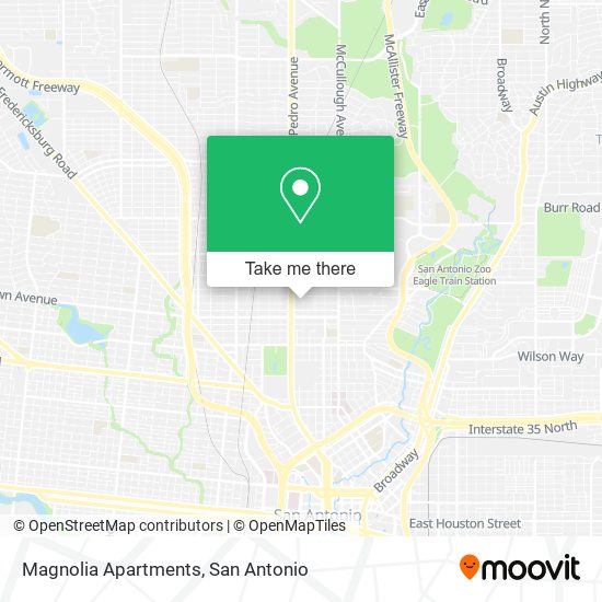 Mapa de Magnolia Apartments