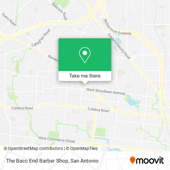 Mapa de The Bacc End Barber Shop