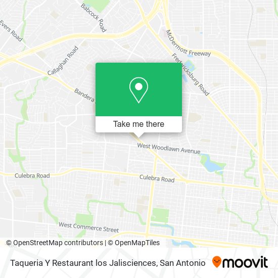 Mapa de Taqueria Y Restaurant los Jalisciences