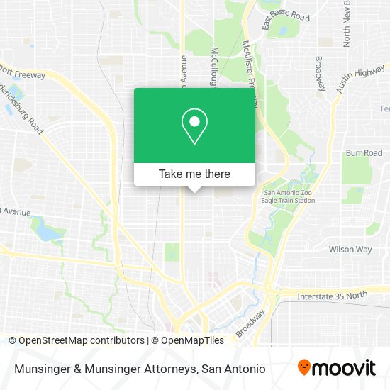 Mapa de Munsinger & Munsinger Attorneys