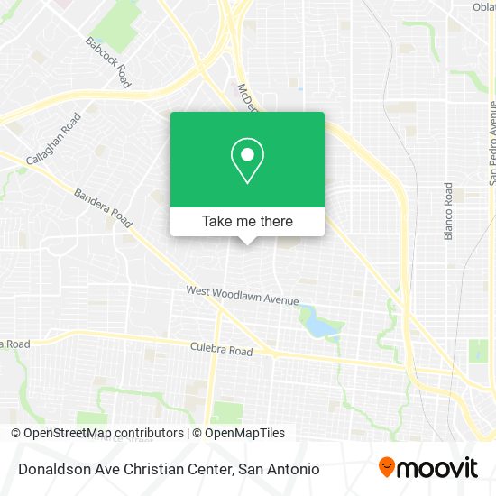 Mapa de Donaldson Ave Christian Center